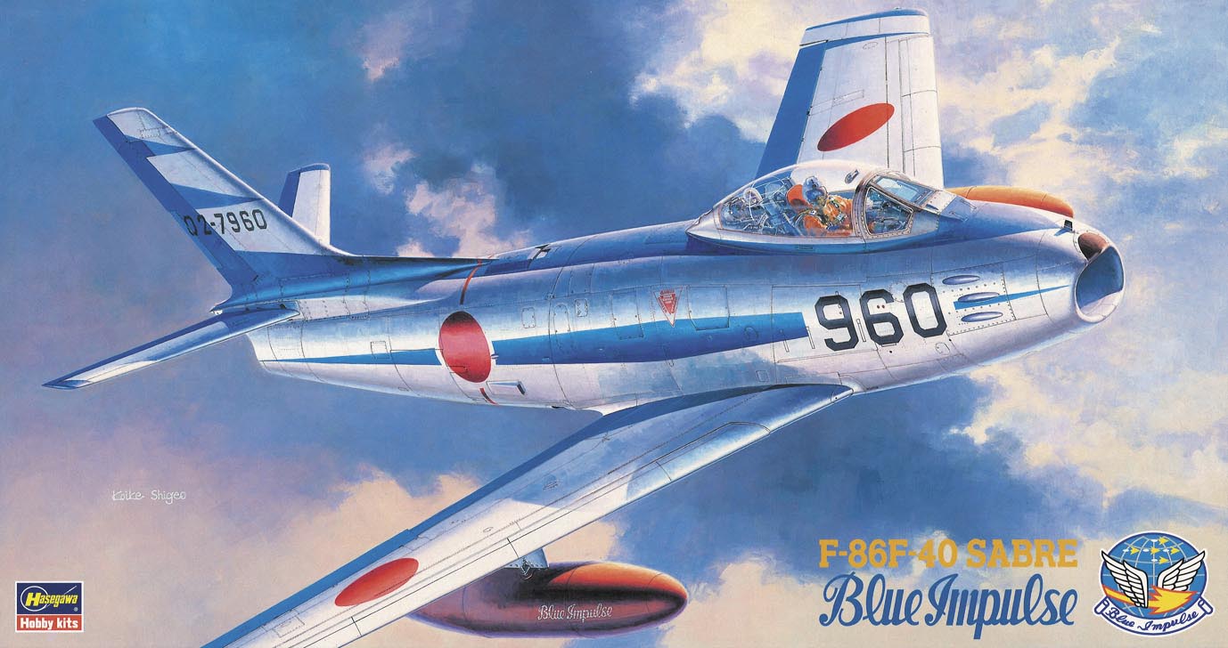 Hasegawa [PT15] 1:48 F-86F-40 SABRE BLUE IMPULSE