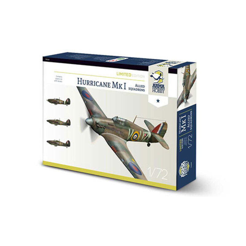 Arma Hobby 1/72 Hurricane Mk I Allied Squadrons Limited Edition