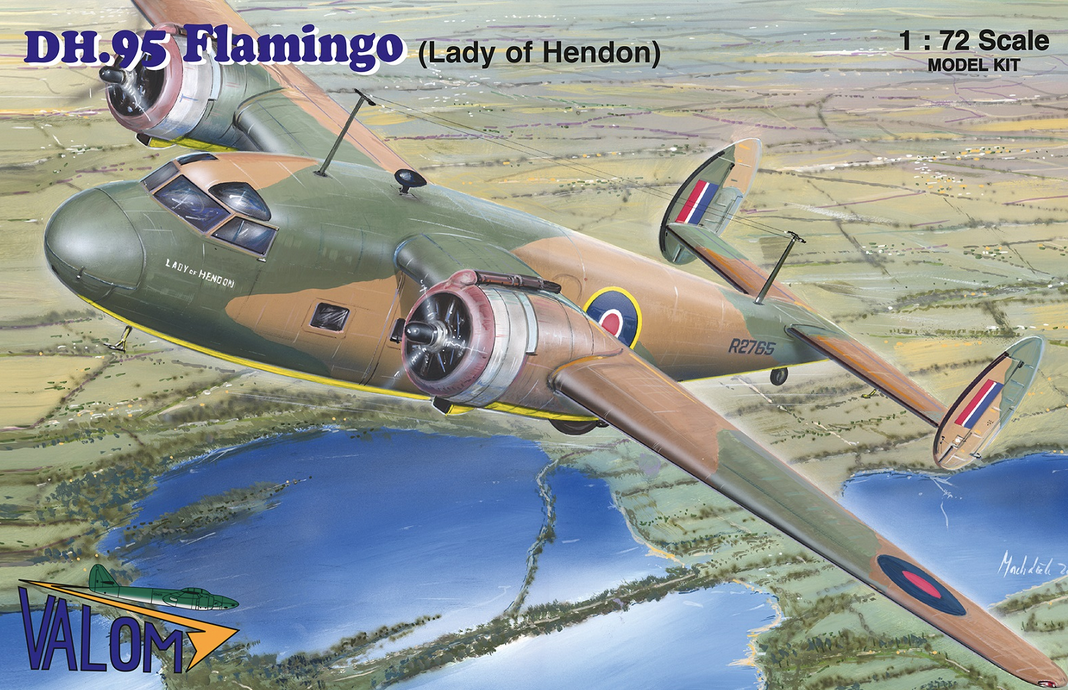 Valom 1/72 DH.95 Flamingo (Lady of Hendon)