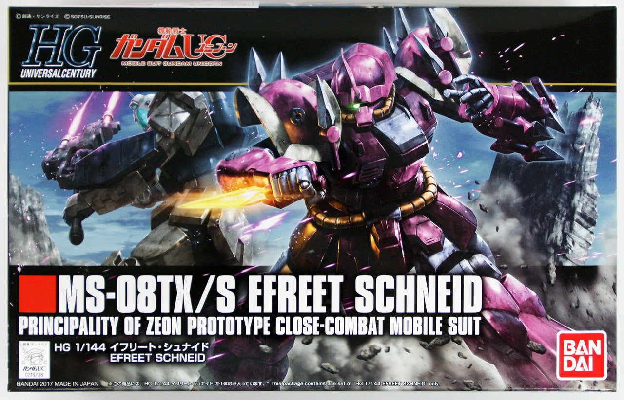 BANDAI Hobby HGUC 1/144 Efreet Schneid