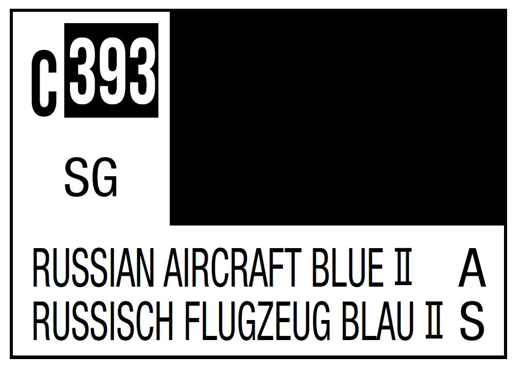 Mr Hobby C393 Russian Aircraft Blue II [current Russian aircraft top]