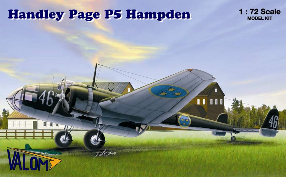 Valom 1/72 Handley Page P5 Hampden