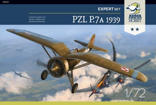 Arma Hobby 1/72 PZL P.7a Expert Set 1939