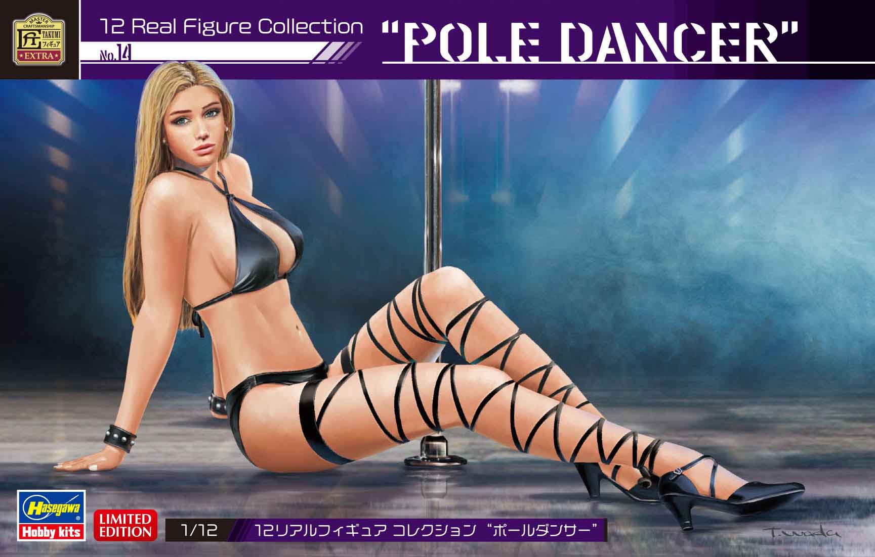 Hasegawa 1/12 Real Figure Collection No.14 “Pole Dancer”