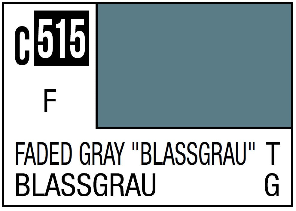 Mr Hobby C515 Faded Gray "Blassgrau" [for German tank WWII]