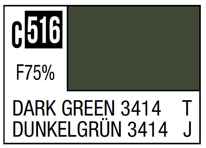 Mr Hobby C516 Dark Green 3414 [Japan ground Self-Defense Force Vehicle]