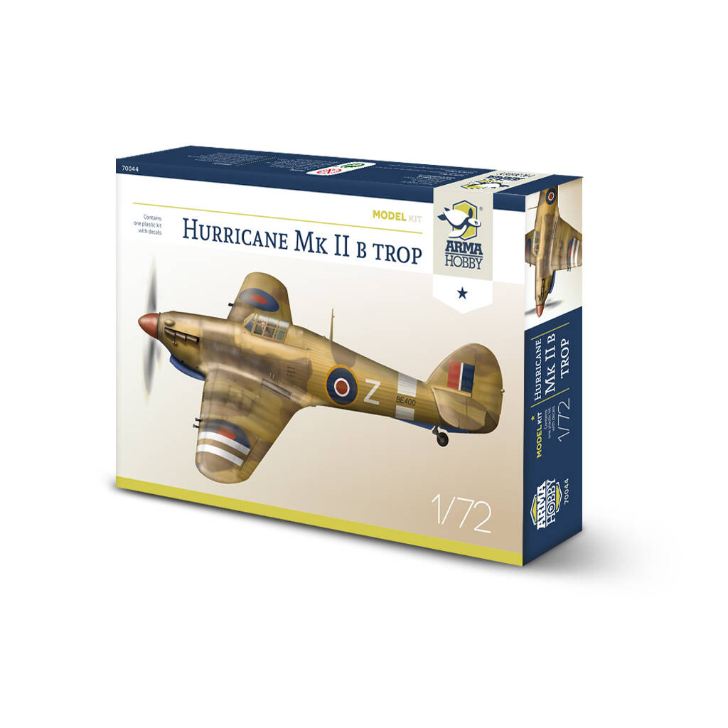 Arma Hobby 1/72 Hurricane Mk II B with Tropical Filter