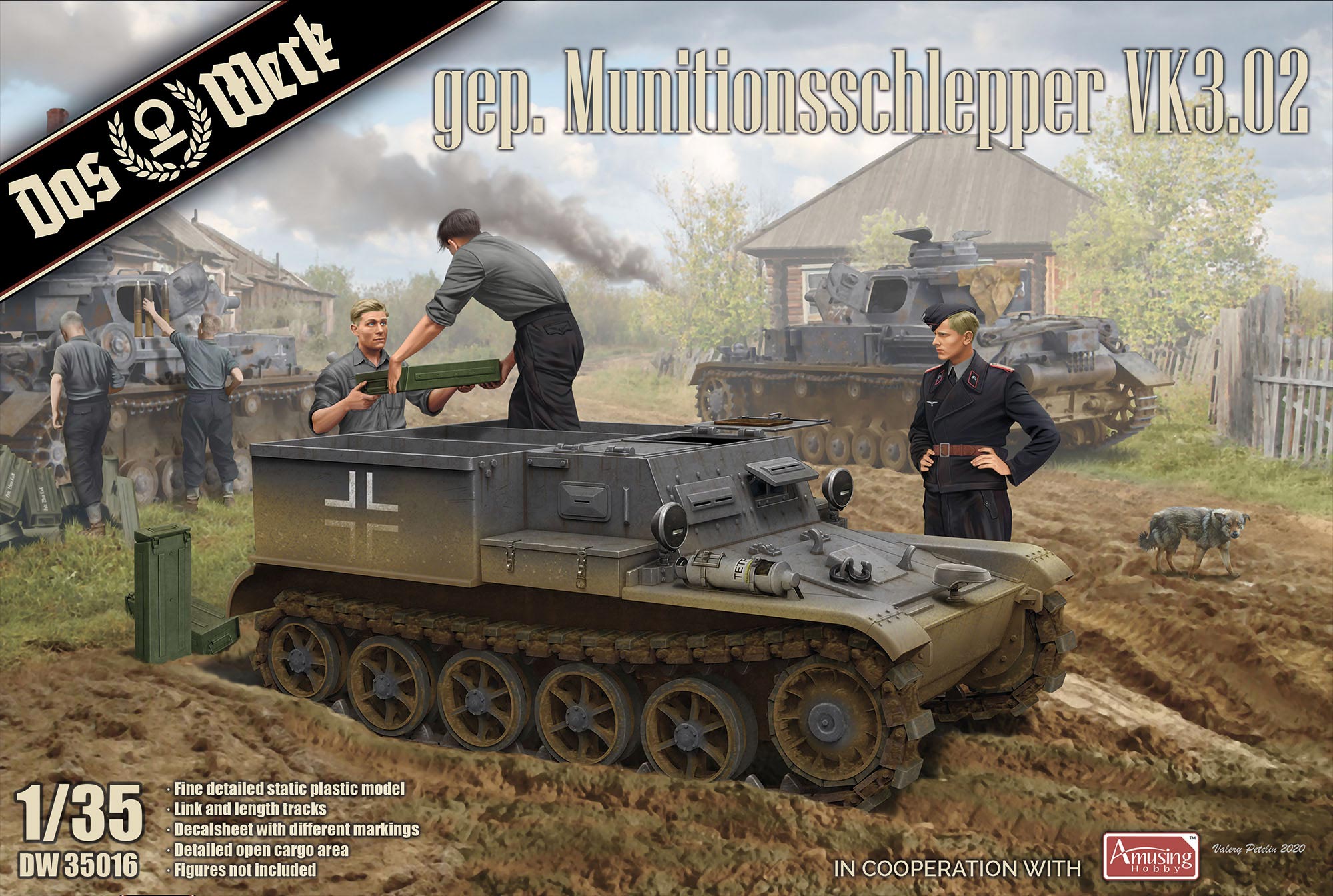 Das Werk 1/35 Gepanzerter Munitionsschlepper VK3.02