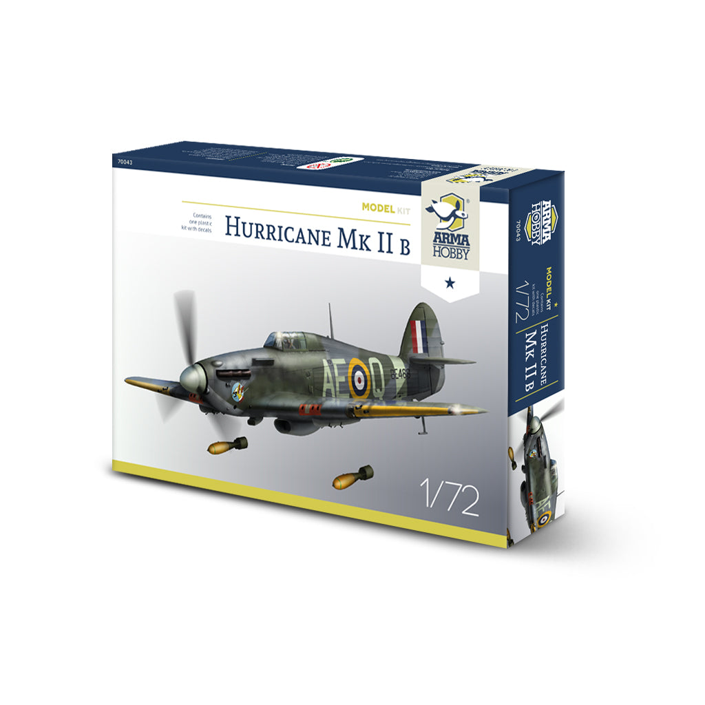 Arma Hobby 1/72 Hurricane MK II B Model Kit