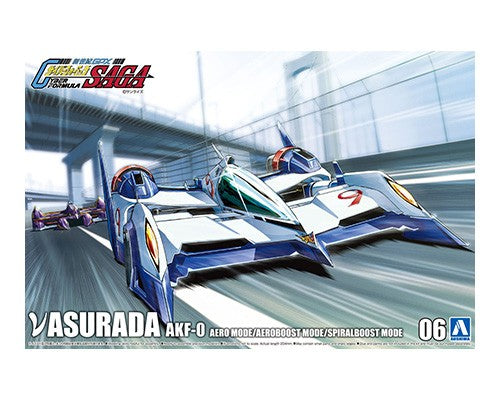 Aoshima 1/24 Cyber Formula New Asurada AKF-0 Aero Mode/Aeroboost Mode/Spiralboost Mode