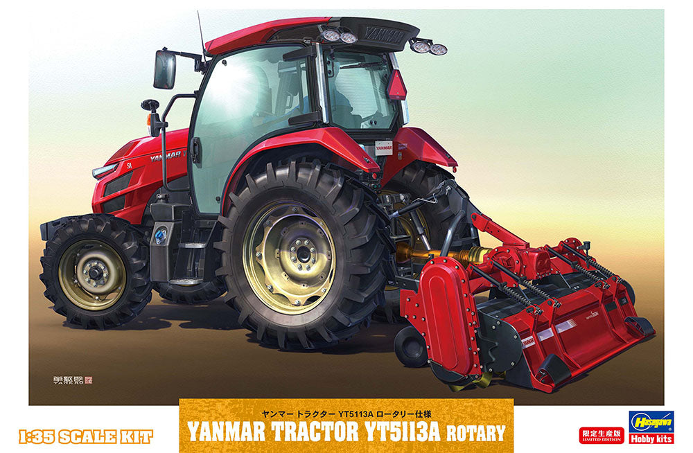 Hasegawa [WM05] 1:35 YANMAR TRACTOR YT5113A