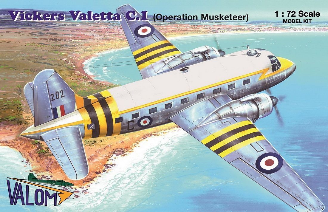 Valom 1/72 Vickers Valetta C.1 (Operation Musketeer)