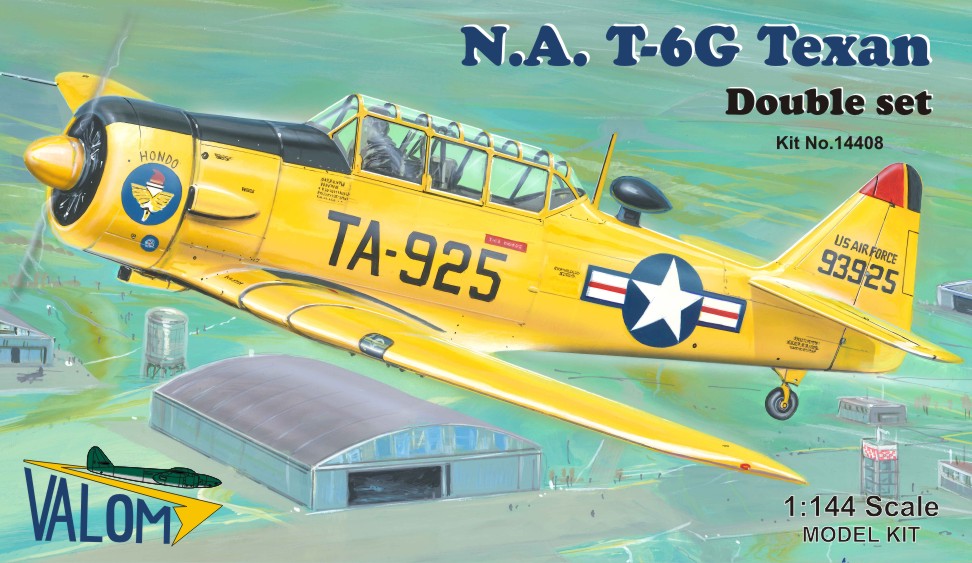 Valom 1/144 N.A.T-6G Texan (Double Set - Yellow Series)