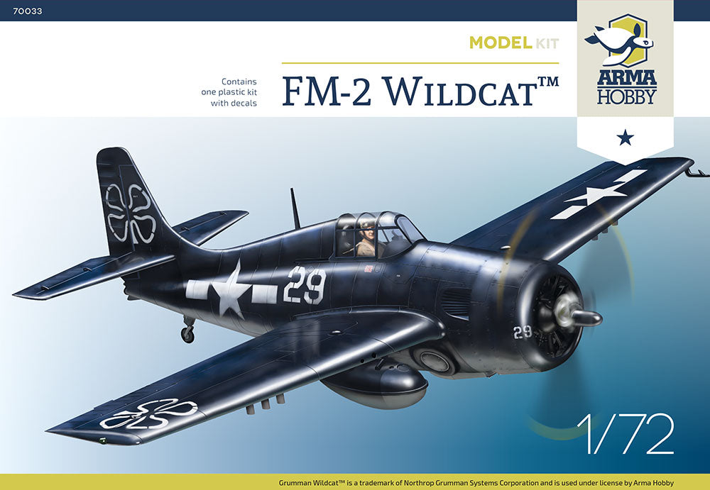 Arma Hobby 1/72 FM-2 Wildcat Model Kit