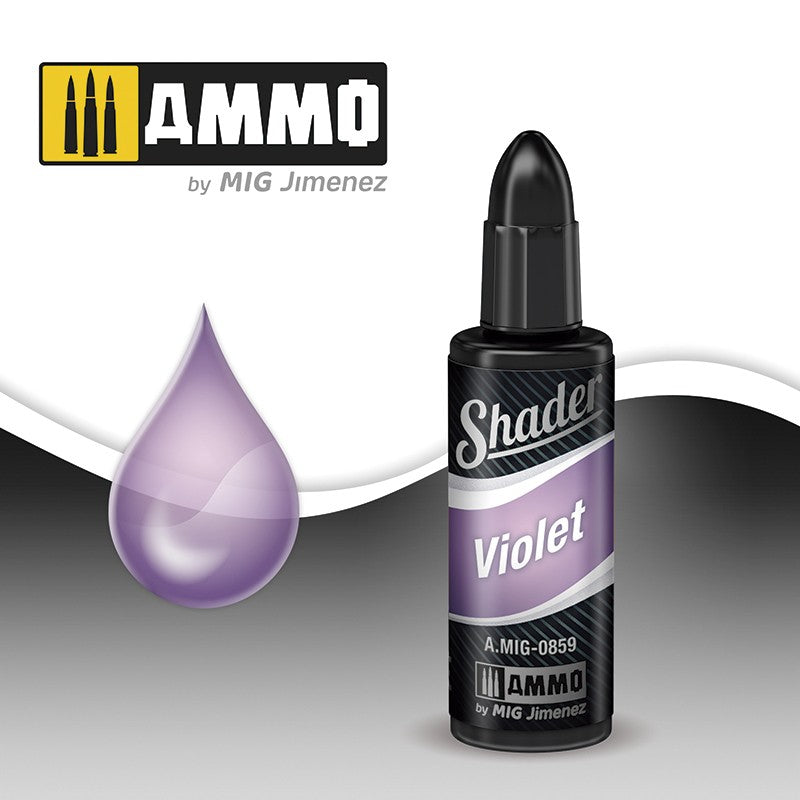 Ammo Mig Acrylic Shader 10ml - Violet Shader