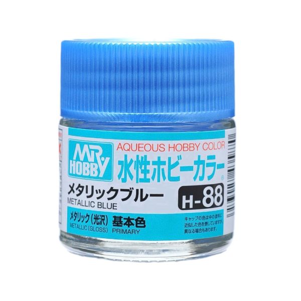 Mr Hobby AQUEOUS HOBBY COLOR - H88 METALLIC GLOSS METALLIC BLUE (PRIMARY)