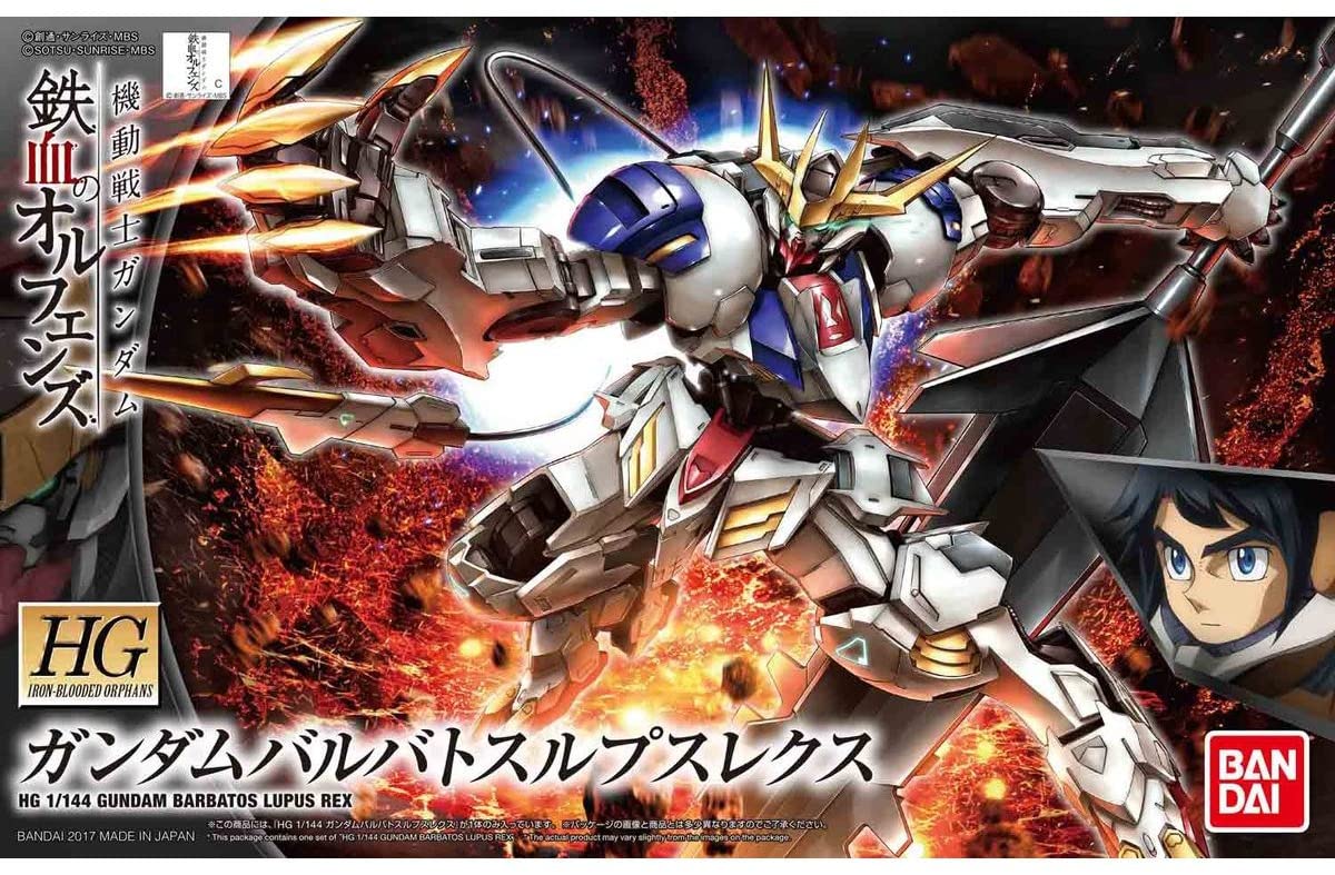 BANDAI Hobby Orphans HG 1/144 Barbatos Lupus Rex