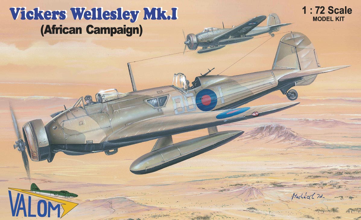 Valom 1/72 Vickers Wellesley Mk.I (African campaign)