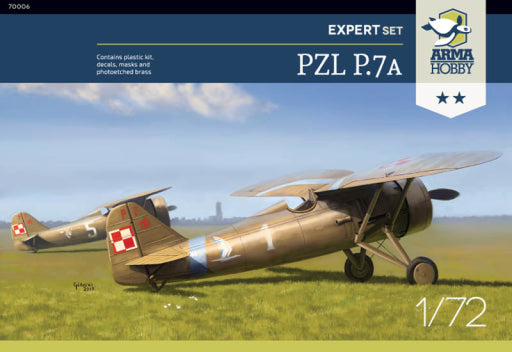 Arma Hobby 1/72 PZL P.7a Expert Set