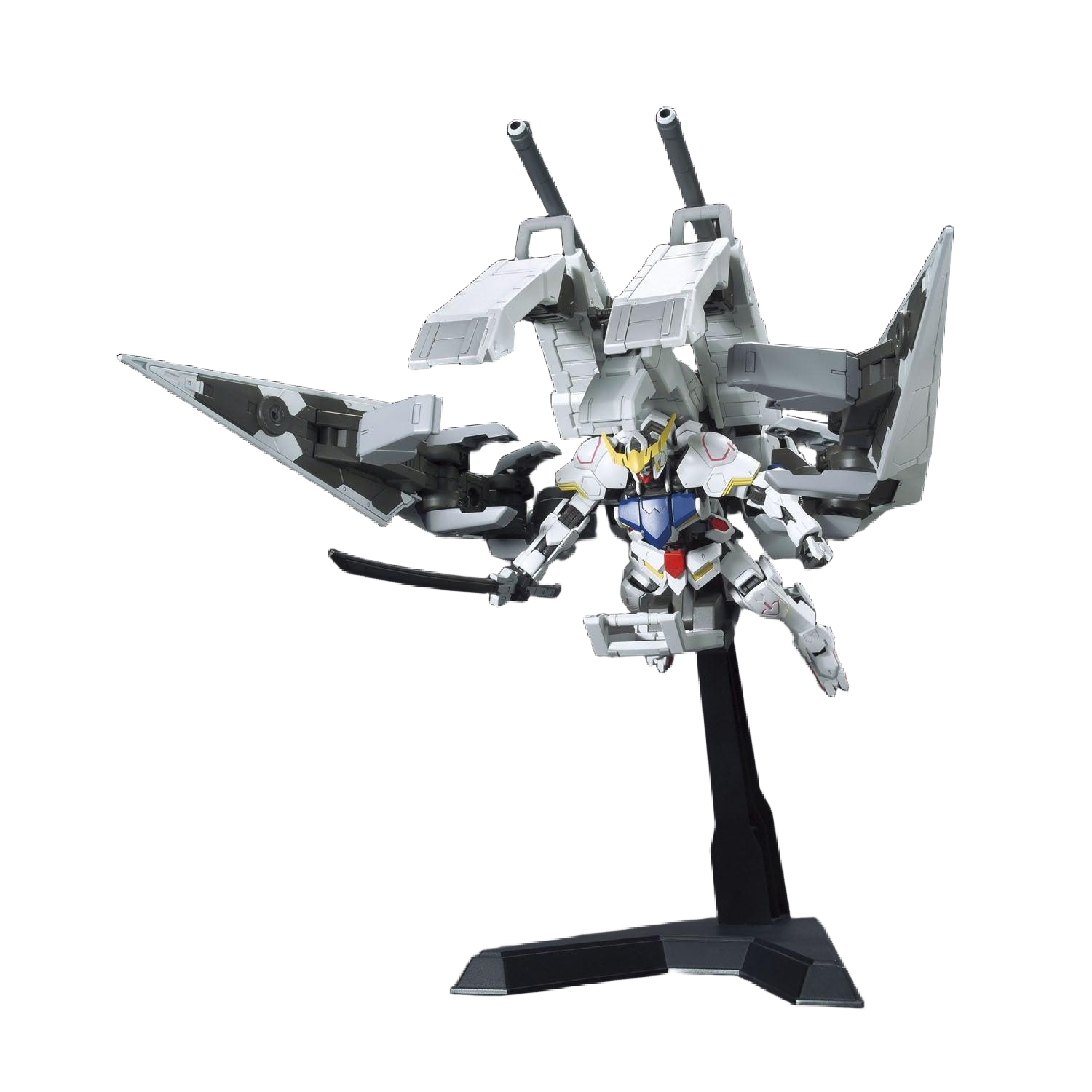 BANDAI Hobby Orphans HG 1/144 Gundam Barbatos & Long Distance Transport Booster