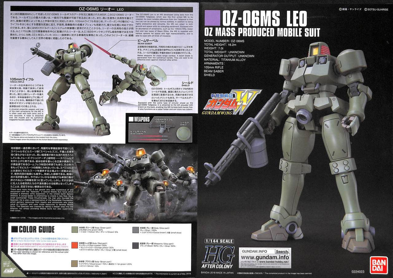 BANDAI Hobby HGAC 1/144 LEO