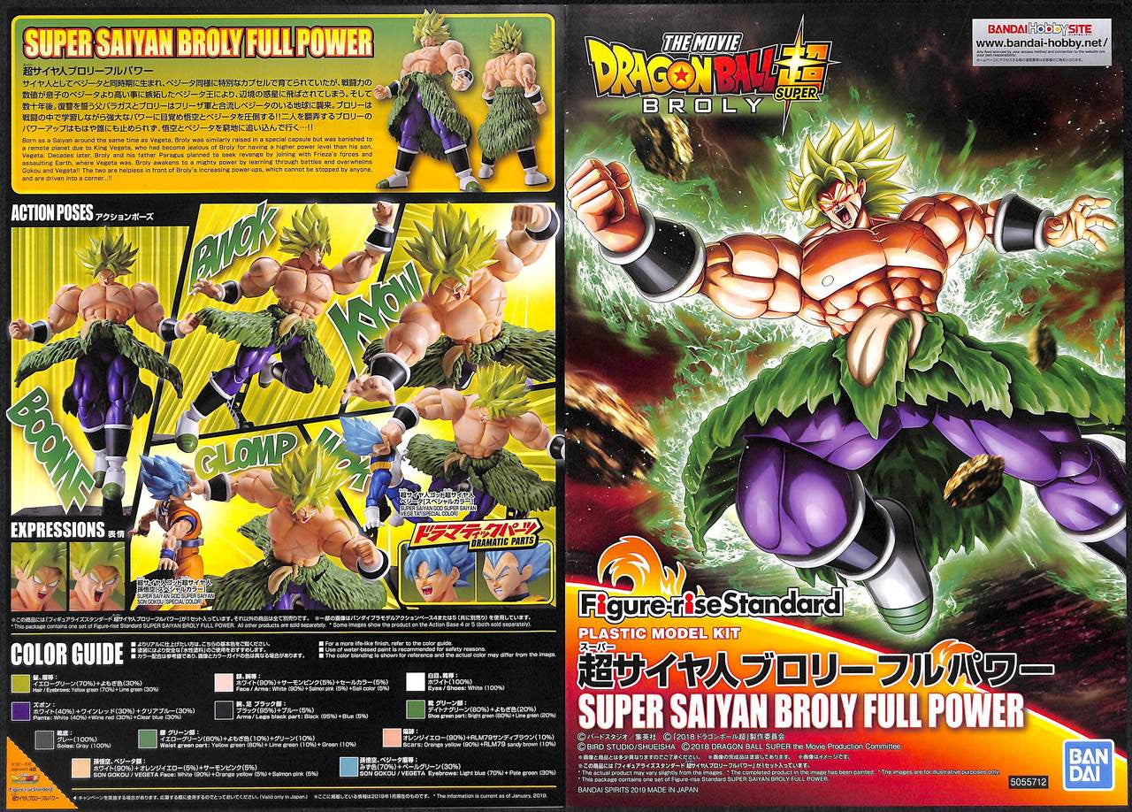 BANDAI Hobby Figure-rise Standard SUPER SAIYAN BROLY FULLPOWER