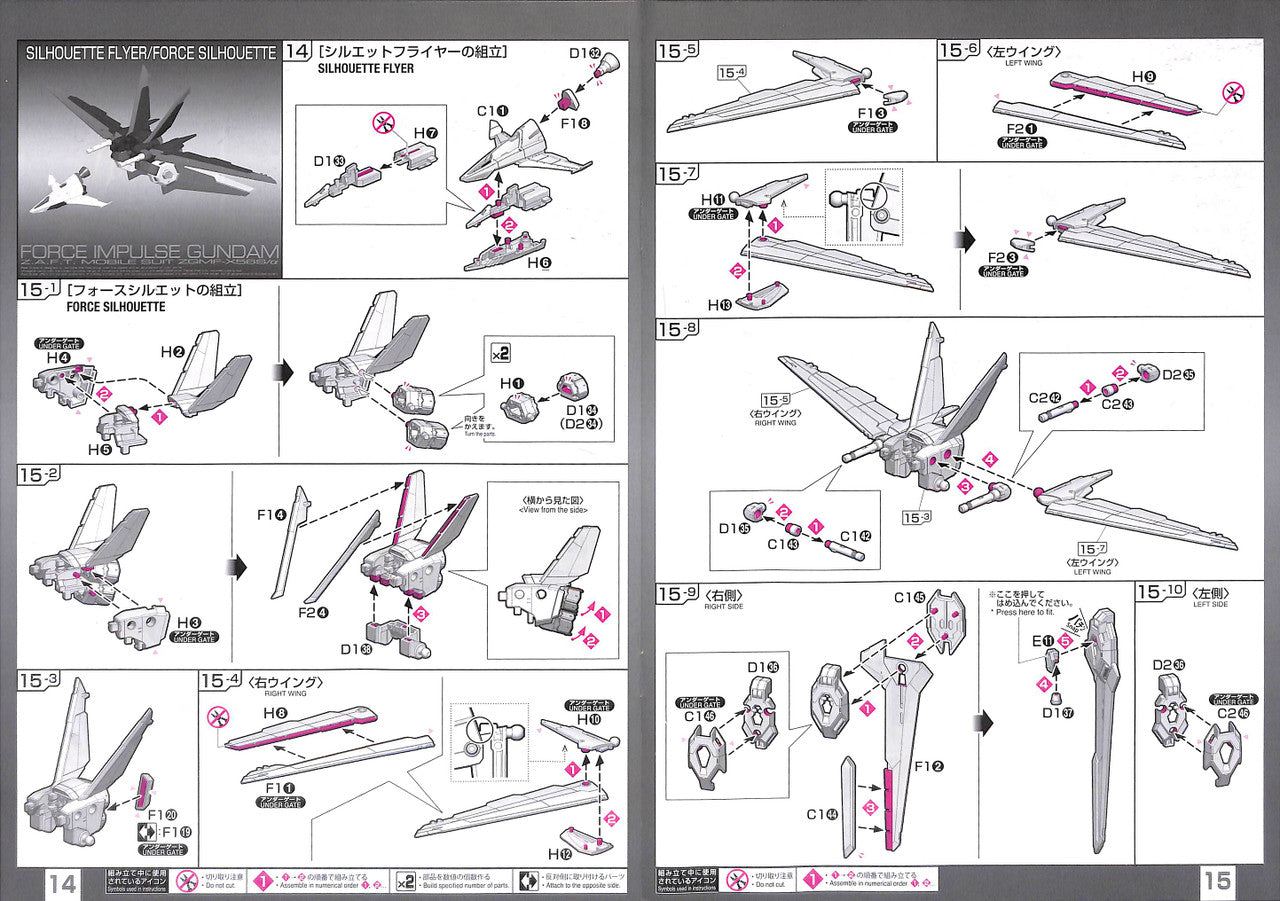 BANDAI Hobby RG 1/144 FORCE IMPULSE GUNDAM RG#33