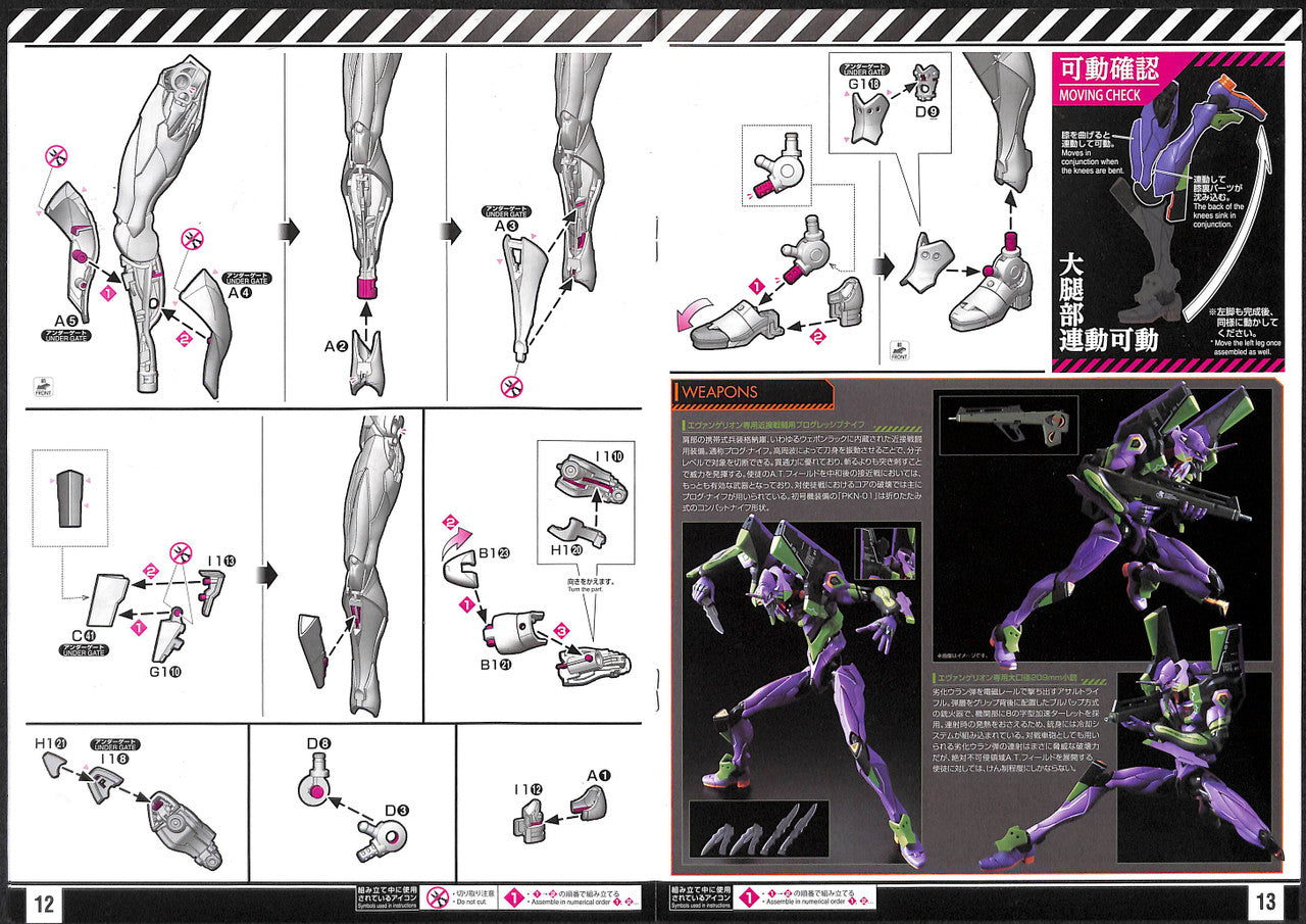 BANDAI Hobby RG ARTIFICIAL HUMAN EVANGELION UNIT-01