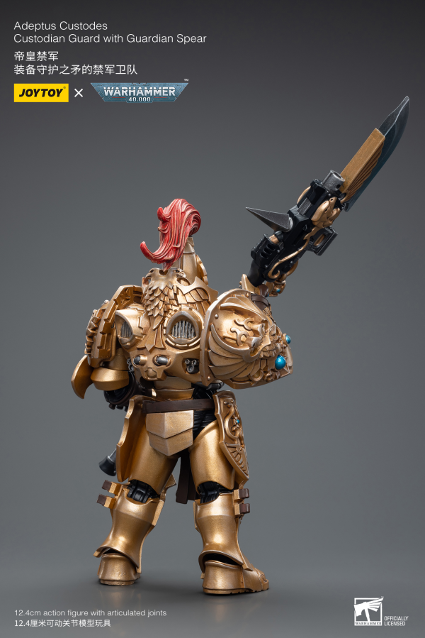 Joy Toy Adeptus Custodes Custodian Guard with Guardian Spear