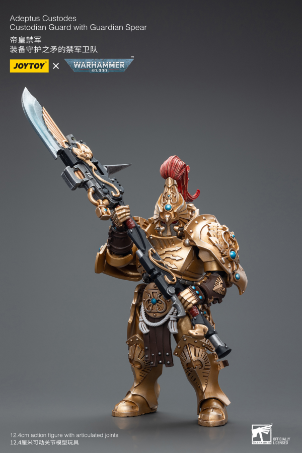 Joy Toy Adeptus Custodes Custodian Guard with Guardian Spear