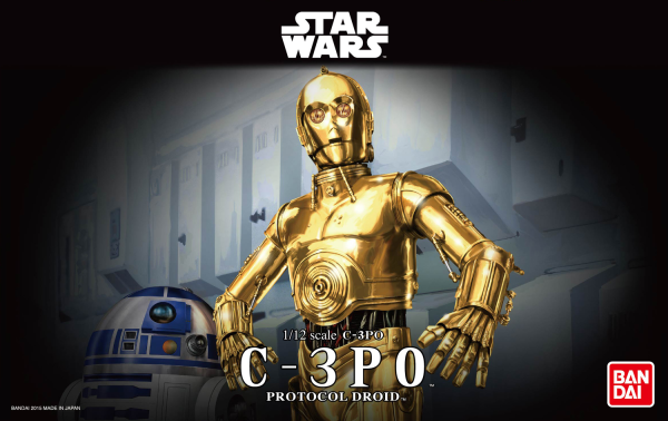 BANDAI HOBBY 1/12 C-3PO | 4573102685025