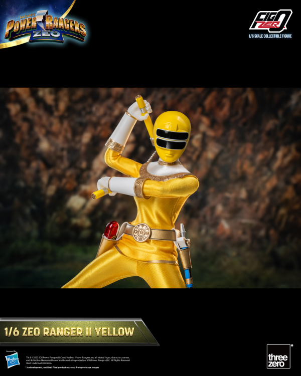 Three Zero Power Rangers Zeo - FigZero 1/6 Zeo Ranger II Yellow