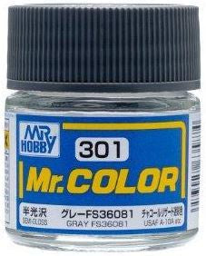 Mr Hobby Mr. Color 301 Gray FS36081 (Semi-Gloss/Aircraft) - 10ml