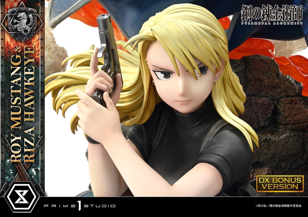 Prime 1 Studio Concept Masterline Fullmetal Alchemist Roy Mustang & Riza Hawkeye DX Bonus Version | 4580708049595