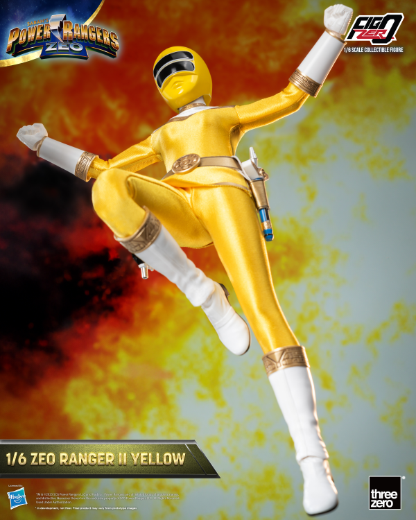 Three Zero Power Rangers Zeo - FigZero 1/6 Zeo Ranger II Yellow