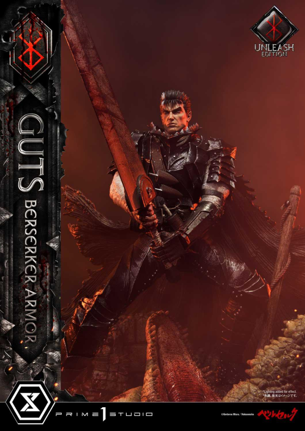 Prime 1 Studio Ultimate Premium Masterline Berserk Guts, Berserker Armor Unleash Edition Deluxe Version | 4582535948553