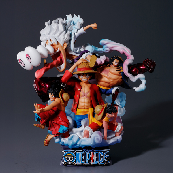 MegaHouse Petitrama series DX LOGBOX ONE PIECE RE BIRTH 02 Luffy Special