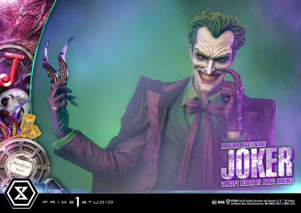 Prime 1 Studio Museum Masterline Batman (Comics) The Joker (Concept Design by Jorge Jimenez) DX Bonus Version | 4580708041216