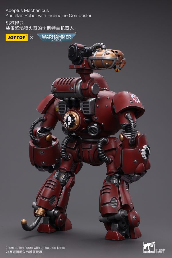 Joy Toy Adeptus Mechanicus Kastelan Robot with Incendine Combustor