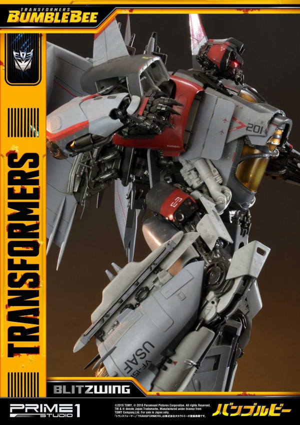 Prime 1 Studio Museum Masterline Transformers: Bumblebee (Film) Blitzwing EX Version | 4562471908088