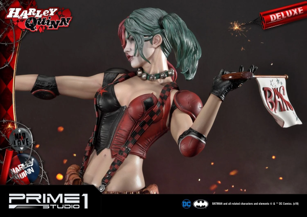 Prime 1 Studio Museum Masterline Batman (Comics) Harley Quinn Deluxe Version(4562471908217)(4562471908217)