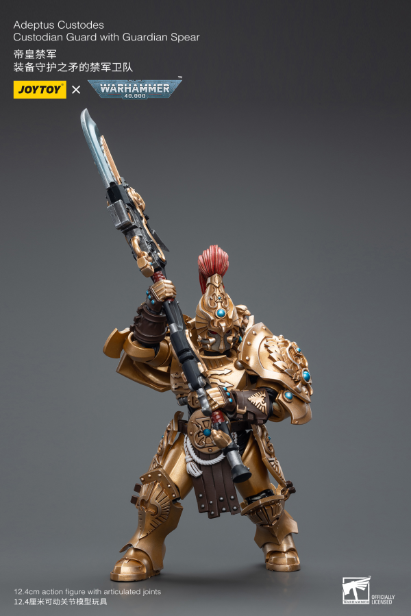 Joy Toy Adeptus Custodes Custodian Guard with Guardian Spear