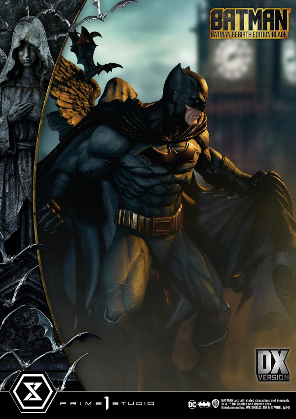 Prime 1 Studio Ultimate Premium Masterline Batman (Comics) Batman Rebirth Edition (Black) Deluxe Version | 4580708049793