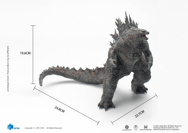 HIYA Toys STYLIST SERIES: "GODZILLA VS KONG" - Godzilla