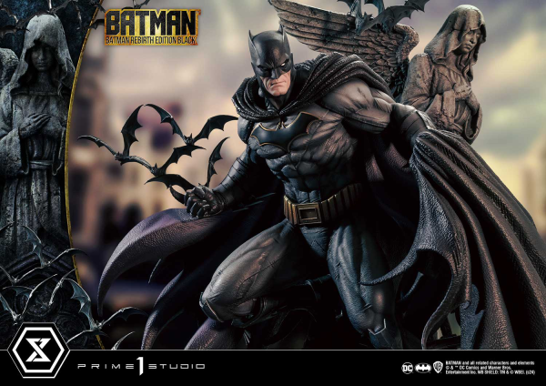 Prime 1 Studio Ultimate Premium Masterline  Batman (Comics)  Batman Rebirth Edition (Black) | 4580708049786