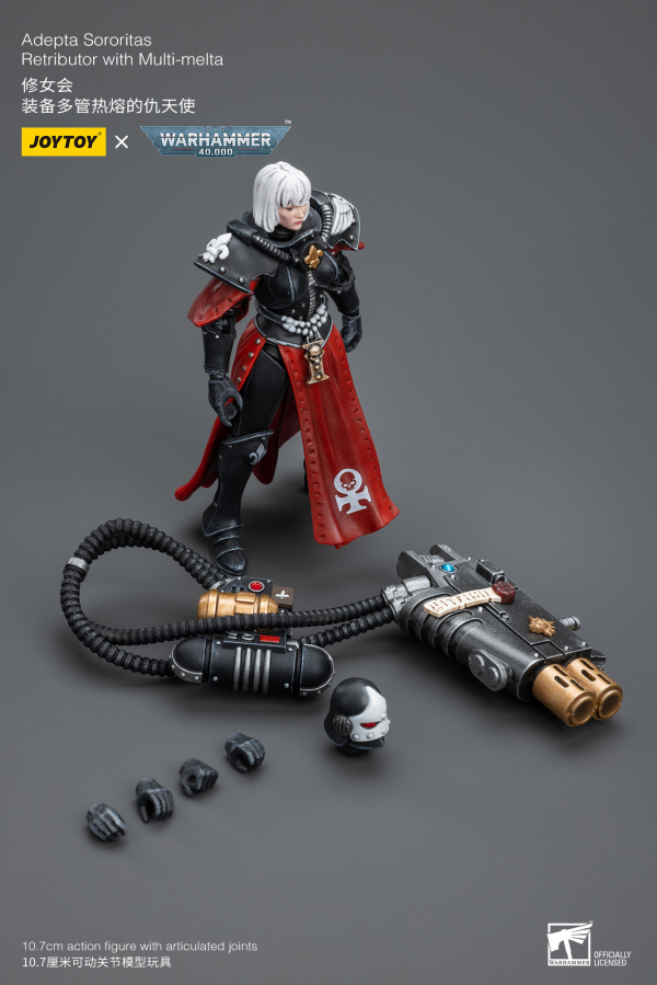 Joy Toy Adepta Sororitas Retributor with Multi-melta