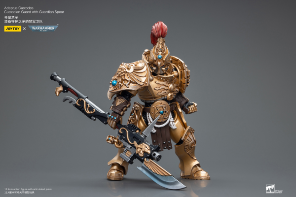 Joy Toy Adeptus Custodes Custodian Guard with Guardian Spear