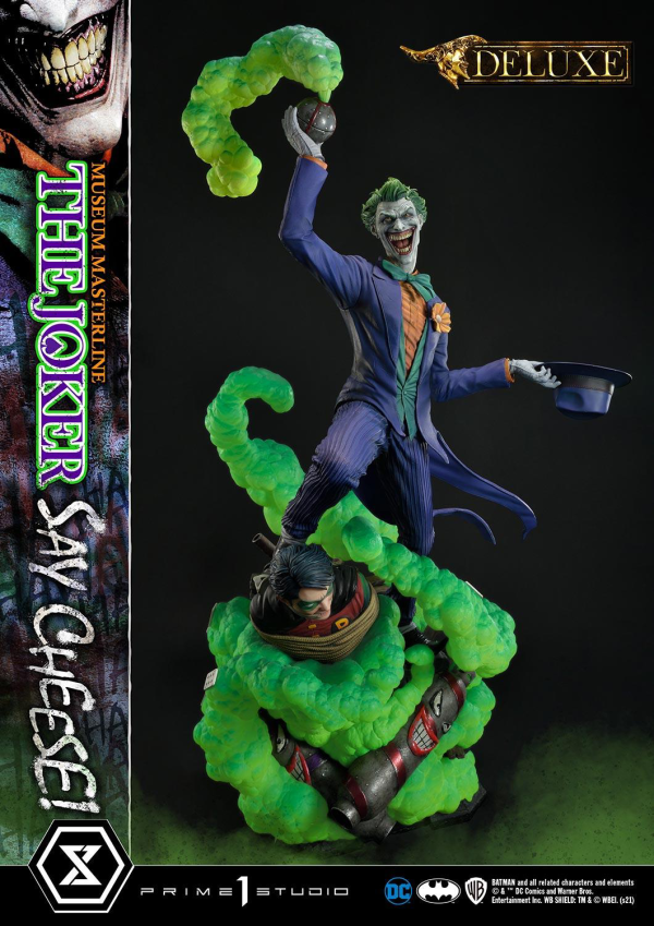 Prime 1 Studio Museum Masterline Batman (Comics) The Joker - Say Cheese DX Bonus Version | 4580708035123