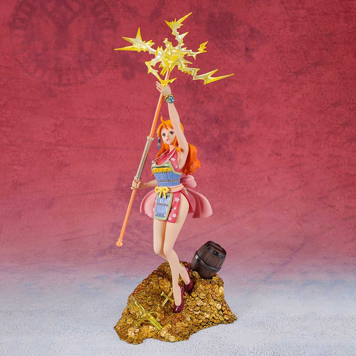 BANDAI Spirits Nami - WT100 Commemorative Eiichiro Oda Illustration DAIKAIZOKU HYAKKEI- One Piece, Bandai Spirits Figuarts ZERO