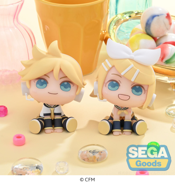 SEGA QyuruMe "Hatsune Miku" Series Mini Figure "Kagamine Rin & Kagamine Len" (EX) | 4580779545149